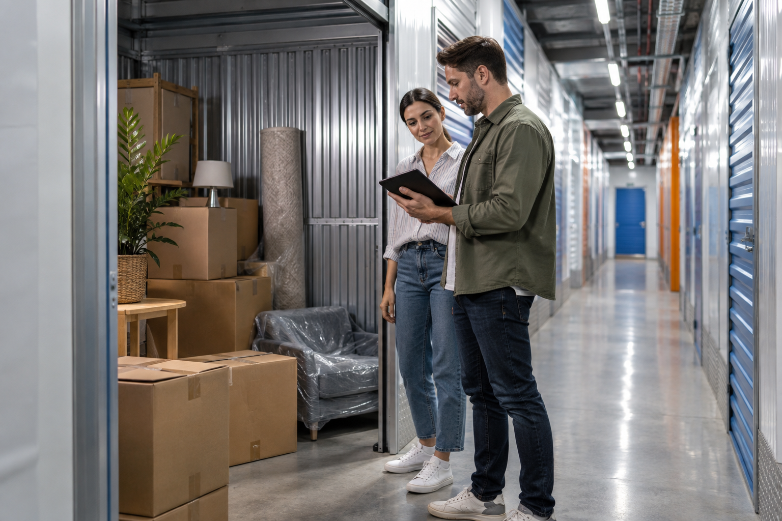 Garde-meubles et stockage : comparer accès, durée, volume et conditions